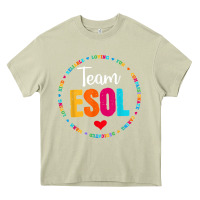 Mossy back to school teachers crew students   team esol teacher t shirt Heavy Core Tee - linhVisuals