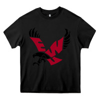 Black The eastern washington eagles Heavy Core Tee - linhVisuals