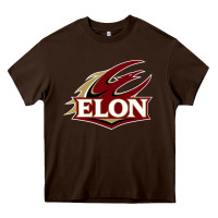 Chocolate Brown The elon phoenix Heavy Core Tee - linhVisuals