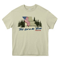 Mossy fort leonard wood fort lost in the woods missouri pullover hoodie Heavy Core Tee - linhVisuals