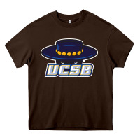 Chocolate Brown The uc santa barbara gauchos Heavy Core Tee - linhVisuals