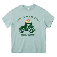 Arona diddly squat farm green, tractor tee for farmer t shirt Heavy Core Tee - linhVisuals