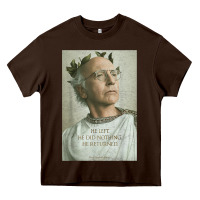 Chocolate Brown hbo curb your enthusiasm larry david men's and women's t shirt Heavy Core Tee - linhVisuals