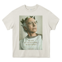 Cream hbo curb your enthusiasm larry david men's and women's t shirt Heavy Core Tee - linhVisuals