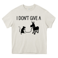 Cream i don't give a rats ass, funny, jokes, sarcastic sayings t shirt Heavy Core Tee - linhVisuals