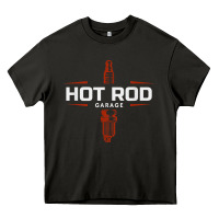 Asphalt hot rod garage custom retro classic car spark plug t shirt Heavy Core Tee - linhVisuals