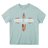 Arona hot rod garage custom retro classic car spark plug t shirt Heavy Core Tee - linhVisuals