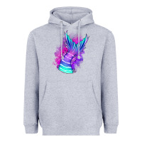 Heather Grey mermaid Heavyweight Hoodie - Jasminsmagicworld