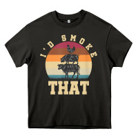 Asphalt id smoke that funny smoked pork meat lover bbq gift barbecue t shirt Heavy Core Tee - linhVisuals