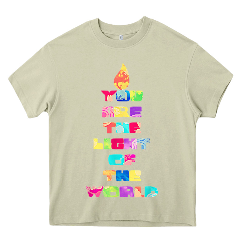 Light Of The World Godspell Inspired Musical Theater T Shirt Heavy Core Tee by linhVisuals | Teevron