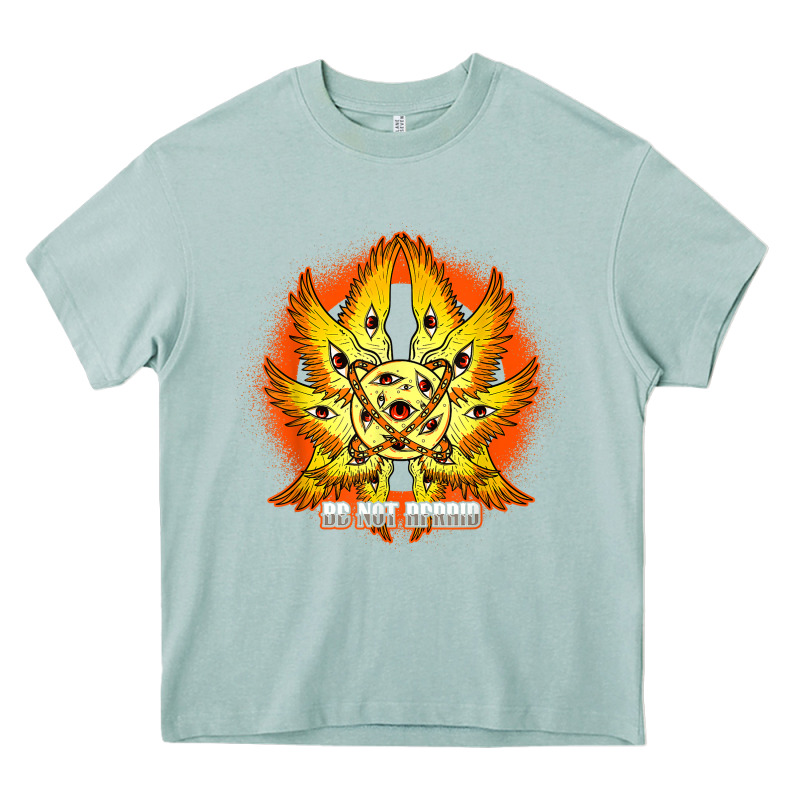 Biblically Accurate Angel Meme Ophanim Be Not Afraid T Shirt Heavy Core Tee by linhVisuals | Teevron