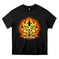 Black biblically accurate angel meme ophanim be not afraid t shirt Heavy Core Tee - linhVisuals