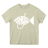 Mossy matching church christian group bible verse fishers of men pullover ho Heavy Core Tee - linhVisuals
