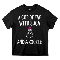 Black korean drama kdrama tae suga kookie t shirt Heavy Core Tee - linhVisuals