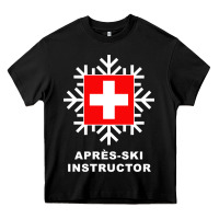 Après Ski Instructor Sweatshirt Heavy Core Tee | Teevron
