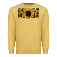 Antique Gold Sunflower Leopard Mom Premium Sweatshirt - Jasminsmagicworld