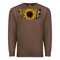 Chestnut Sunflower Leopard Mom Premium Sweatshirt - Jasminsmagicworld