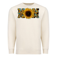 Sandshell Sunflower Leopard Mom Premium Sweatshirt - Jasminsmagicworld