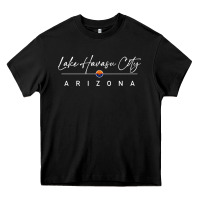 Lake Havasu City, Arizona Pullover Hoodie Heavy Core Tee | Teevron