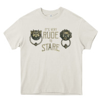 Cream it's very rude to stare labyrinth door knocker tank top Heavy Core Tee - linhVisuals