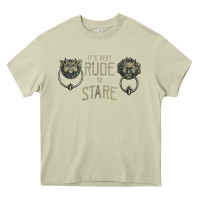 Mossy it's very rude to stare labyrinth door knocker tank top Heavy Core Tee - linhVisuals
