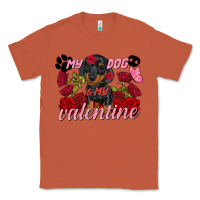 Copper My dog is my Valentine's Day Classic Tee - FaDigitalArtStudio