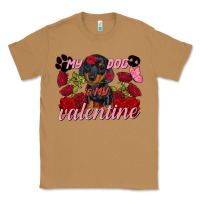Toasted Coconut My dog is my Valentine's Day Classic Tee - FaDigitalArtStudio