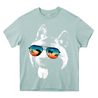 Arona american akita shirts with glasses sunglasses retro style t shirt Heavy Core Tee - linhVisuals