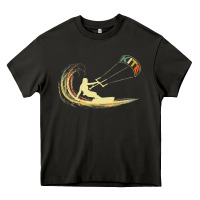 Asphalt kite kiteboarding kiting kitesurfing kitesurf gift premium t shirt Heavy Core Tee - linhVisuals