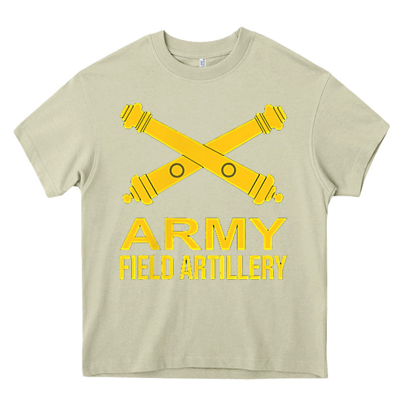 Army Field Artillery Branch Us Usa T Shirt Heavy Core Tee by linhVisuals | Teevron