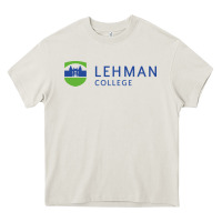 Cream lehman college Heavy Core Tee - linhVisuals