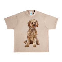 French Oak cockapoo Urban Heavy Tee - RanaPortraitStore