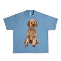 Pebble Blue cockapoo Urban Heavy Tee - RanaPortraitStore