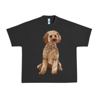 Pigment Black cockapoo Urban Heavy Tee - RanaPortraitStore