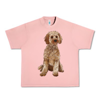 Salmon cockapoo Urban Heavy Tee - RanaPortraitStore