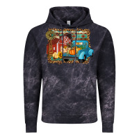 Cloud Black Farm Life Fall Barn And Truck Vintage Hoodie - Artiststas