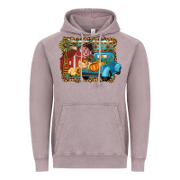 Vintage Zinc Farm Life Fall Barn And Truck Vintage Hoodie - Artiststas