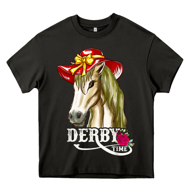 Derby Day Shirt 2022 Horse Derby Party Horse Racing T Shirt Heavy Core Tee by linhVisuals | Teevron