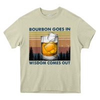 Mossy bourbon goes in wisdom comes out vintage t shirt Heavy Core Tee - linhVisuals