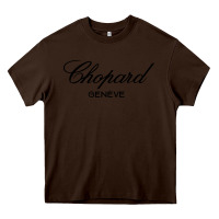 Chocolate Brown Chopard Heavy Core Tee - linhVisuals