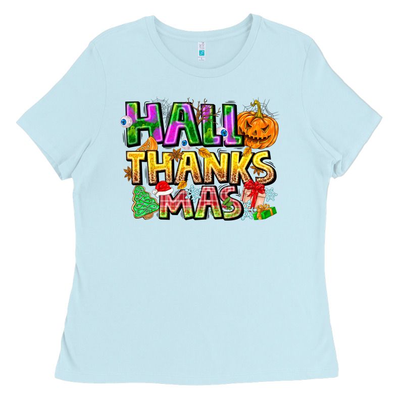 Holiday Fusion Art Ladies Tee by CowhideDigitalArt | Teevron