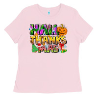 Bubblegum Pink holiday fusion art Ladies Tee - CowhideDigitalArt