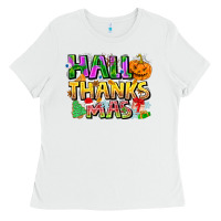 White holiday fusion art Ladies Tee - CowhideDigitalArt