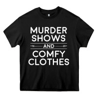 Black crime shows shirt, murder shows and comfy clothes t shirt Heavy Core Tee - linhVisuals