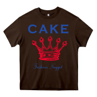 Chocolate Brown Cake Fashion Nugget Heavy Core Tee - linhVisuals