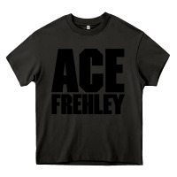 Asphalt the-ace-frehley-trouble-walkin-cool Heavy Core Tee - linhVisuals