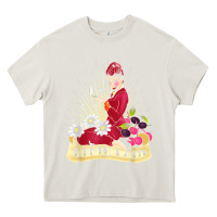 Cream doctor who rockabilly missy time lady baker t shirt Heavy Core Tee - linhVisuals