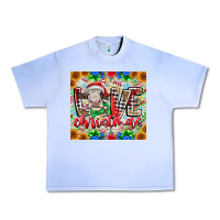 Grape Ice Love Christmas cow Urban Heavy Tee - CowhideDigitalArt