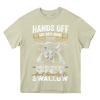Mossy mens hands off of my rod bass fishing fisherman t shirt Heavy Core Tee - linhVisuals