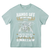 Arona mens hands off of my rod bass fishing fisherman t shirt Heavy Core Tee - linhVisuals